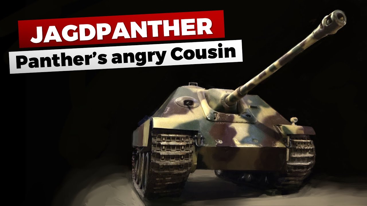 Jagdpanther - suurtükk King Tigerilt ja šassii Pantherilt