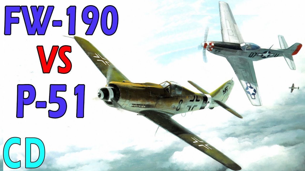 Focke-Wulf FW-190 vs P-51 Mustang