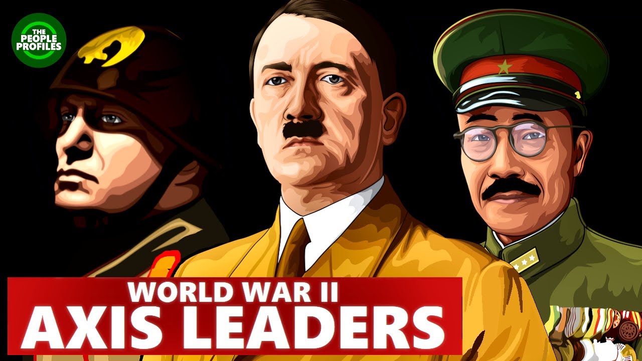 Teljeriikide liidrid Teises maailmasõjas - Tojo, Mussolini ja Hitler