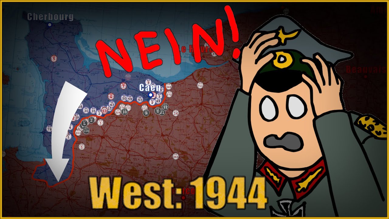 Teise Maailmasõja läänerinne 1944/45, 1. osa